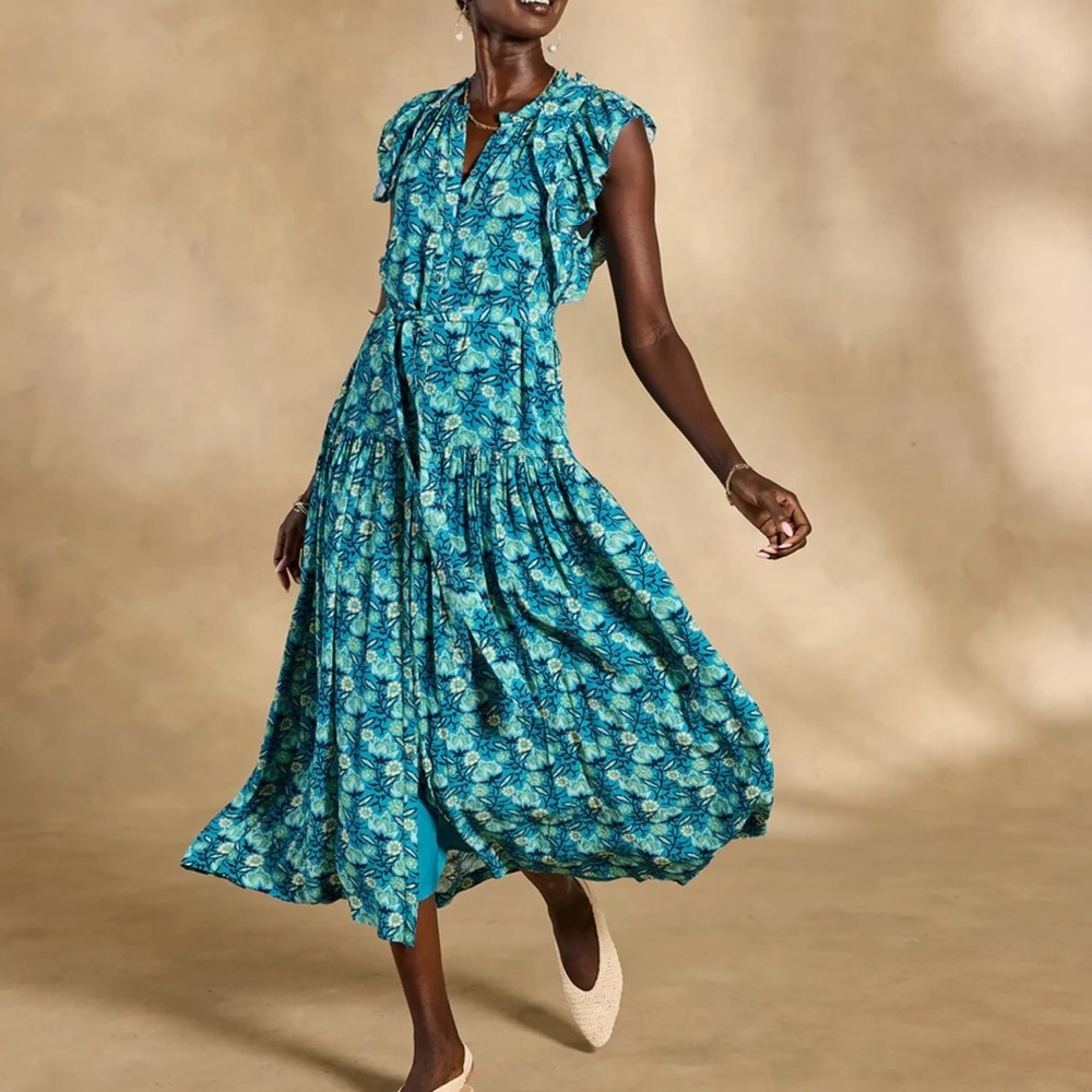 Sundance Tierra Maxi Dress Blue Moon XXSP